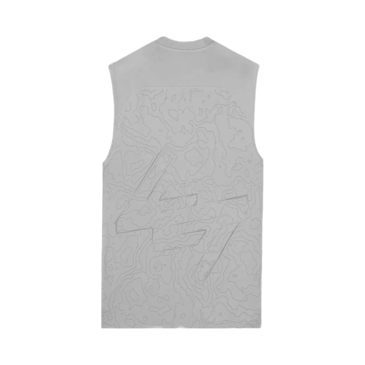 Represent 247 Contour Run Tank Titanium - HypeFly India View 1