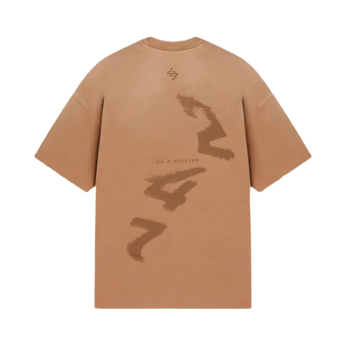 Represent 247 Motion Oversized T Shirt Rust - HypeFly India View 1
