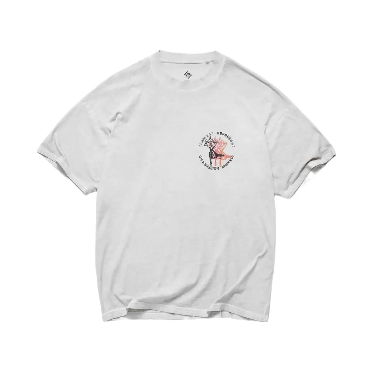 Represent 247 Torch Boxy T Shirt Bleach Wash - HypeFly India View 1