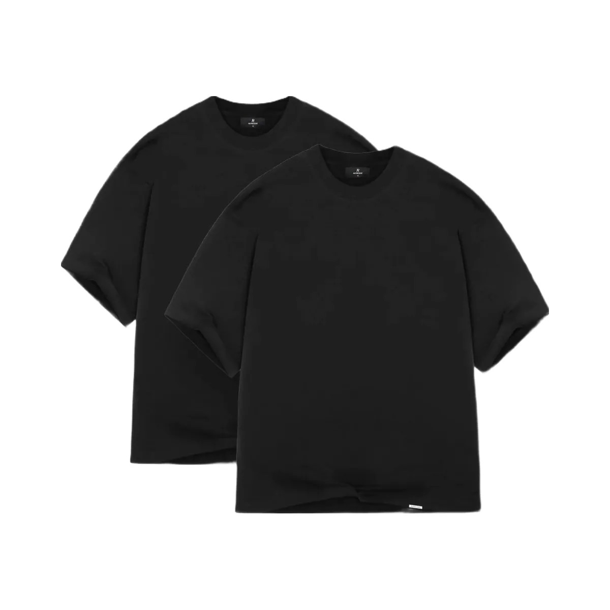 Represent 2 X Initial Boxy T Shirt Black - HypeFly India View 1