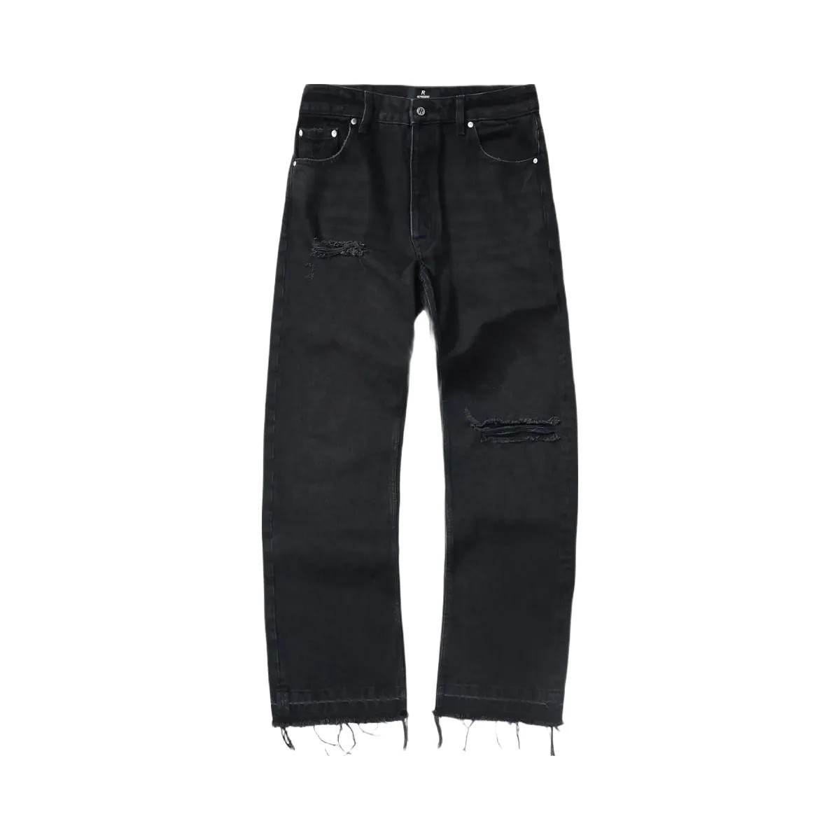 Represent Heaton Denim Black - HypeFly India View 1