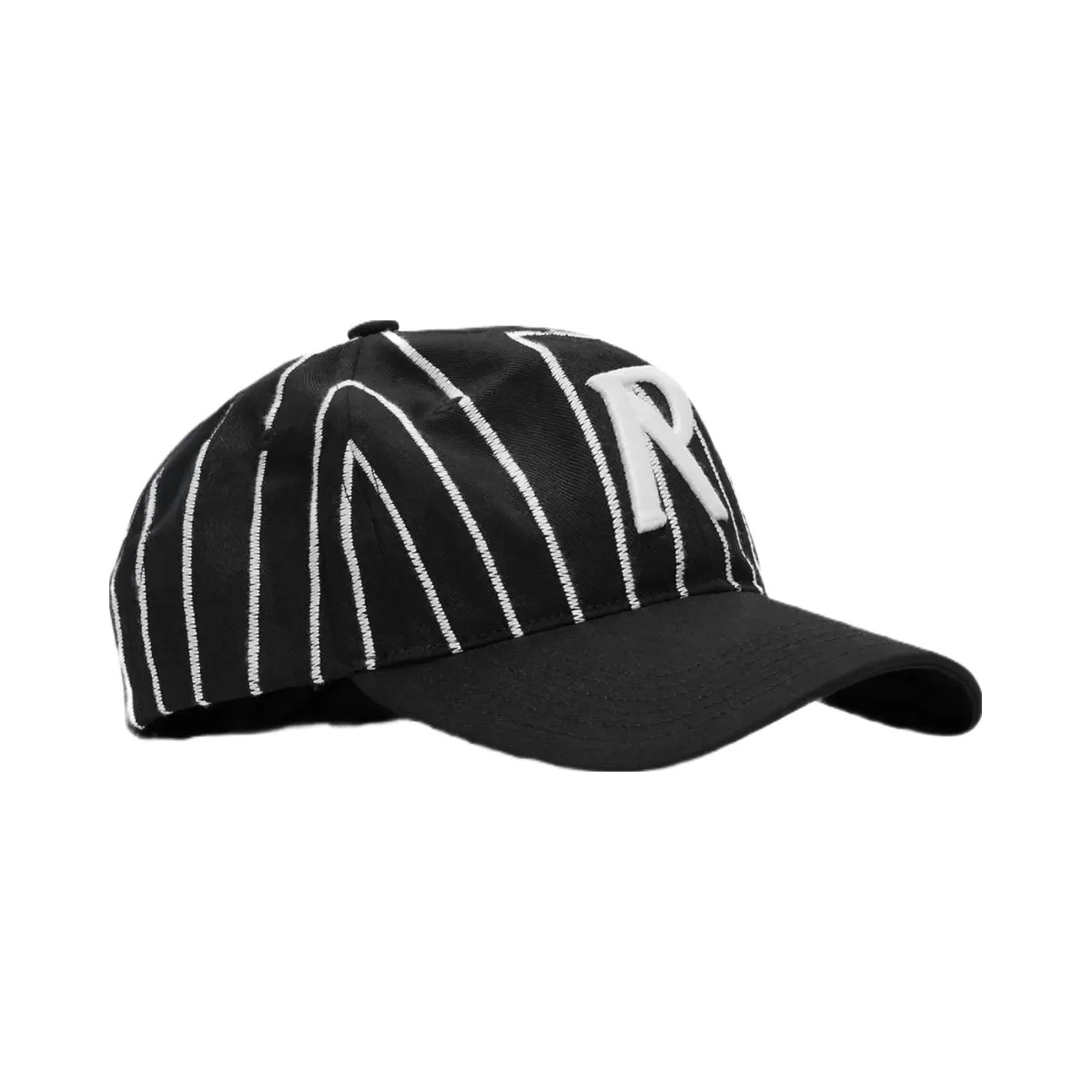 Represent Initial Stripe Cap Jet Black - HypeFly India View 1