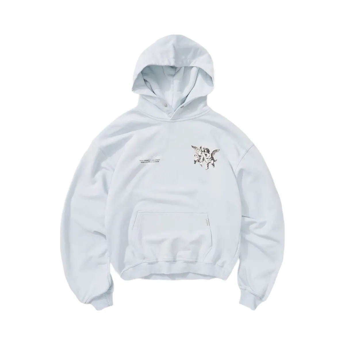Represent Legacy Cherubs Hoodie Cloud - HypeFly India View 1