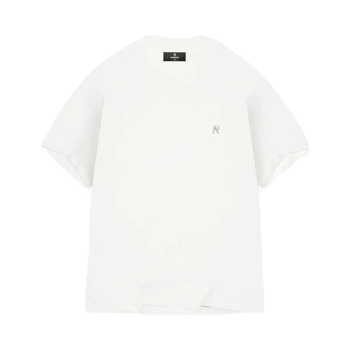 Represent Metal Initial R T Shirt Flat White - HypeFly India View 1