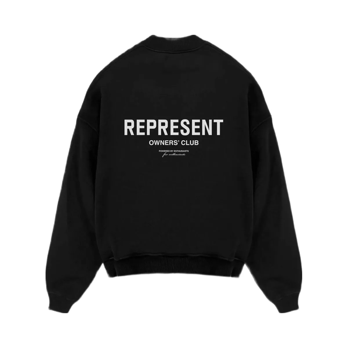 Represent Owners Club Sweater Black - HypeFly India View 1