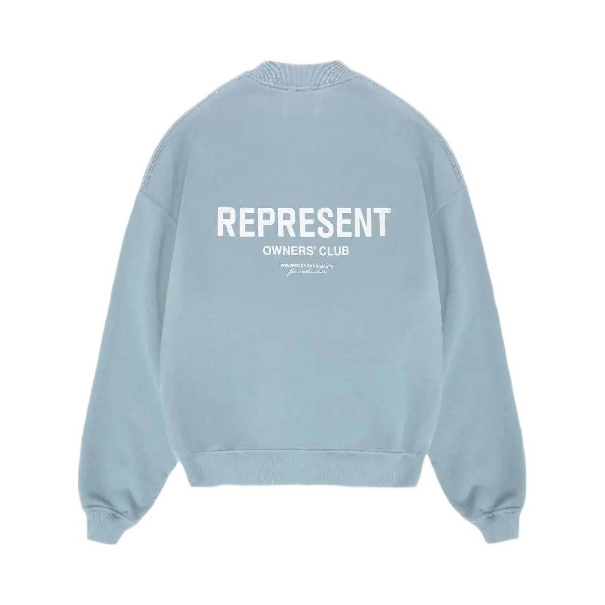Represent Owners Club Sweater Powder Blue - HypeFly India View 1