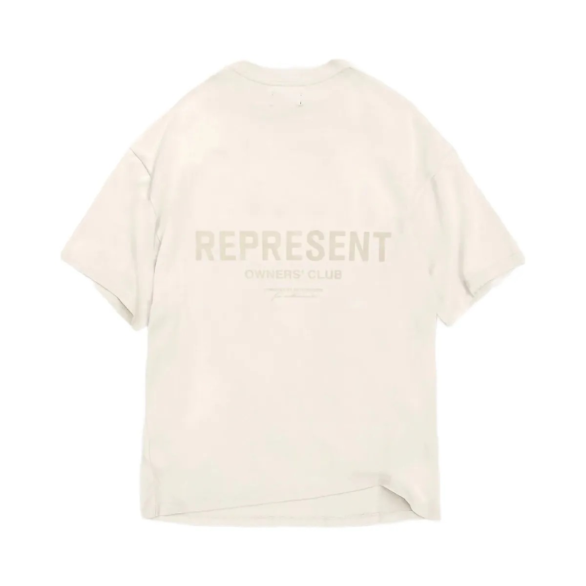 Represent Owners Club T Shirt Buttercream - HypeFly India View 1