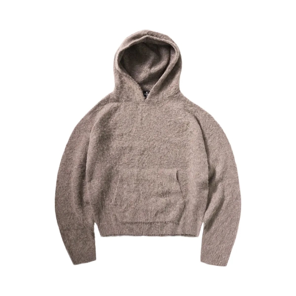 Represent Textured Borg Hoodie Nero - HypeFly India View 1