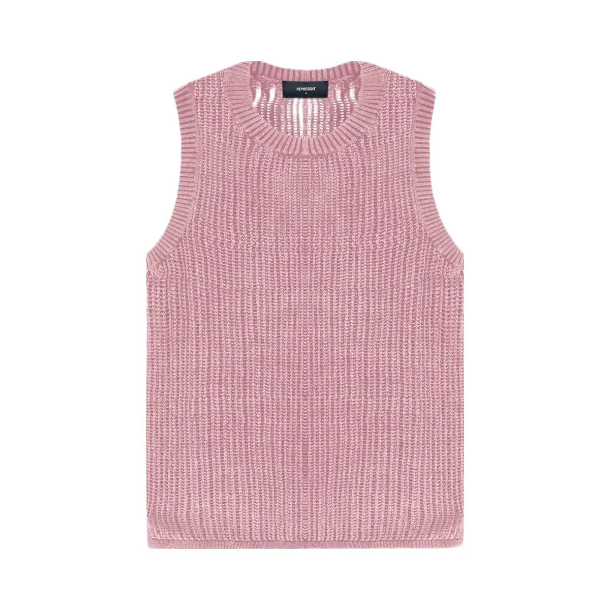 Represent Washed Knit Vest Sunrise - HypeFly India View 1