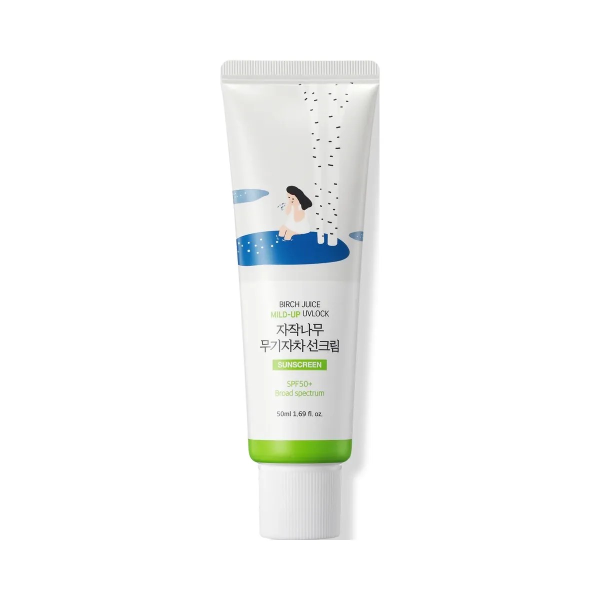 ROUND LAB Birch Juice Mild-Up UVLOCK SPF 50 - HypeFly India View 1