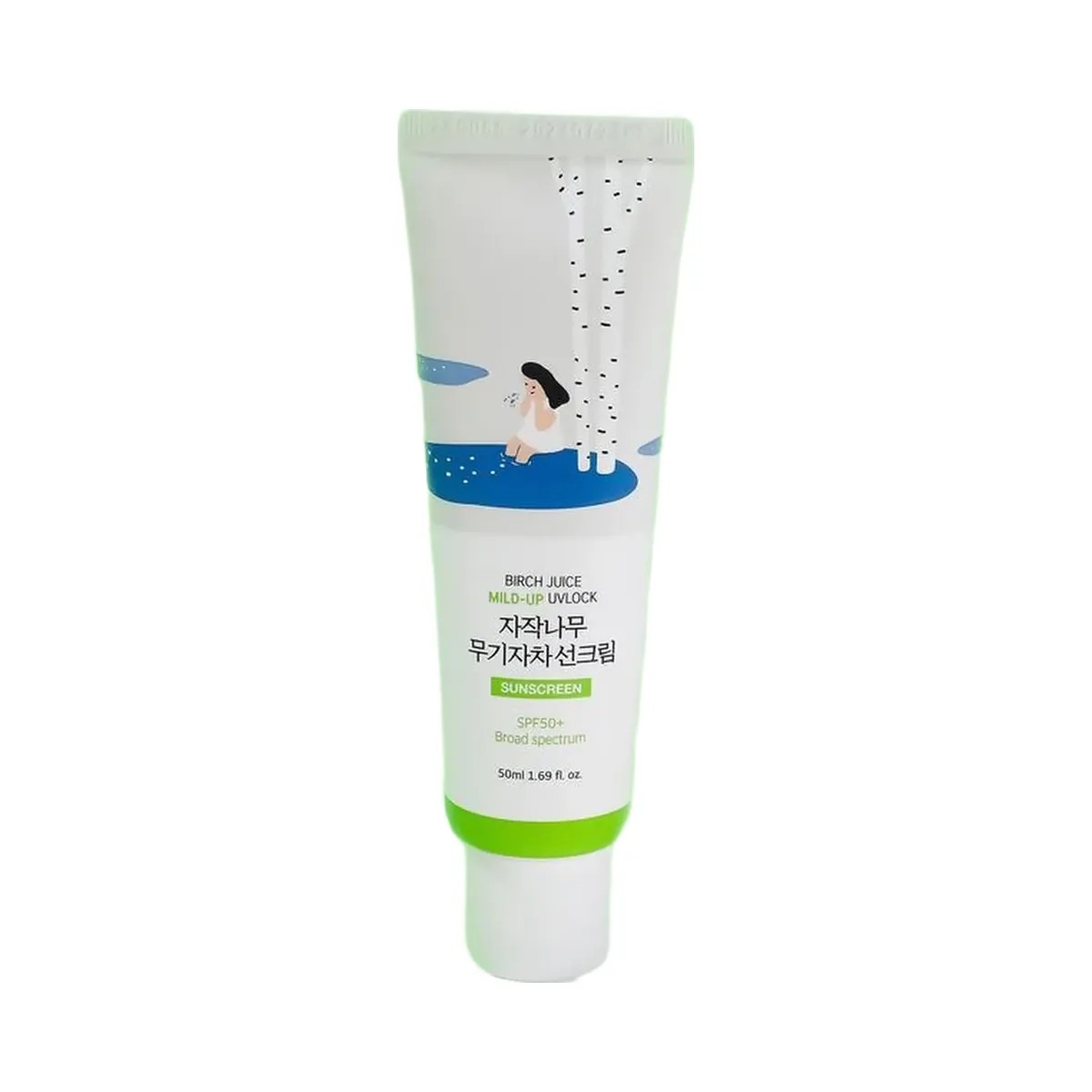 ROUND LAB Birch Juice Mild-Up UVLOCK SPF 50 - HypeFly India View 3