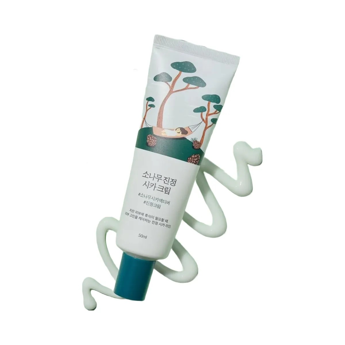 ROUND LAB Pine Calming Cica Cream - HypeFly India View 2