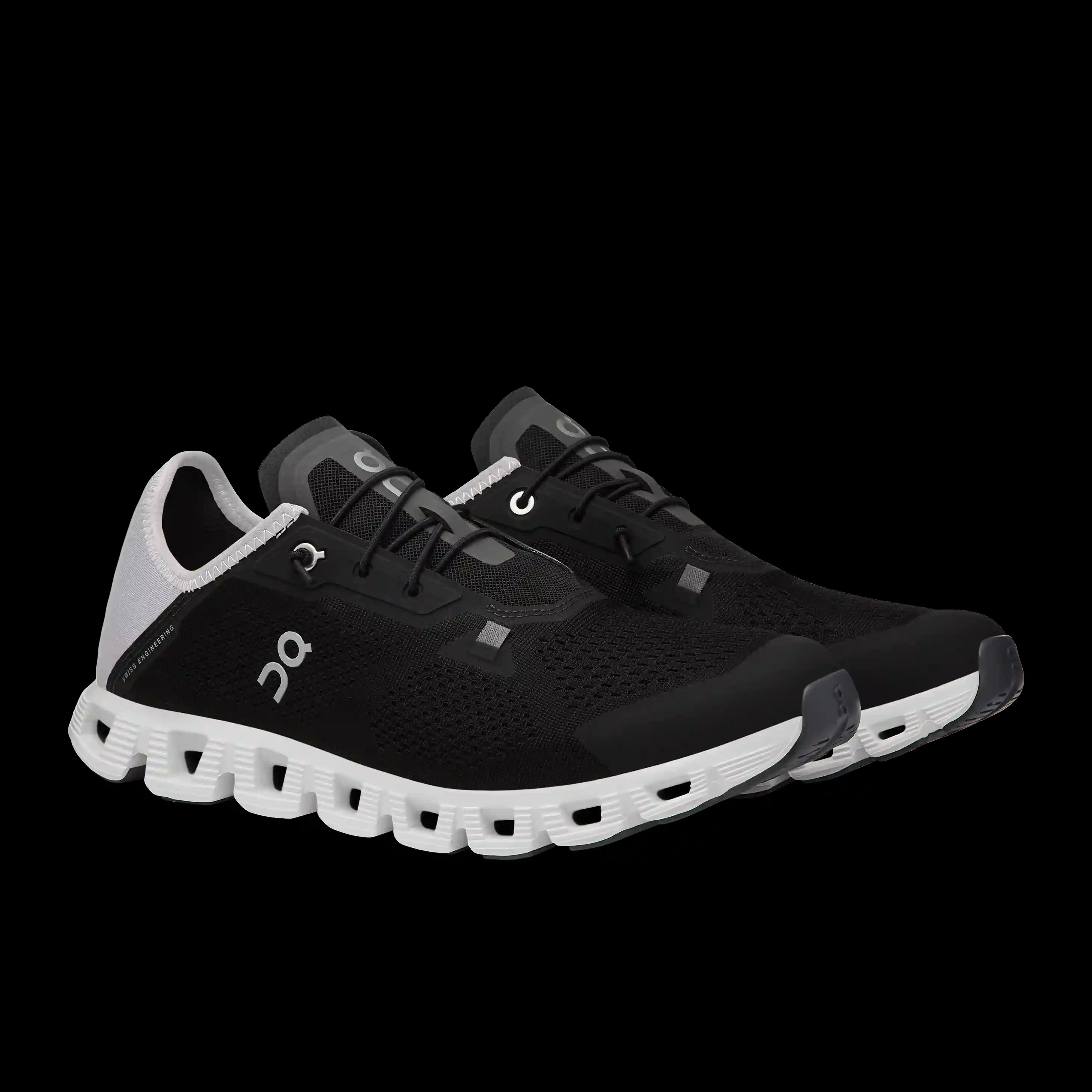 Cloud 5 Coast Black Shadow On Running - HypeFly India View 3