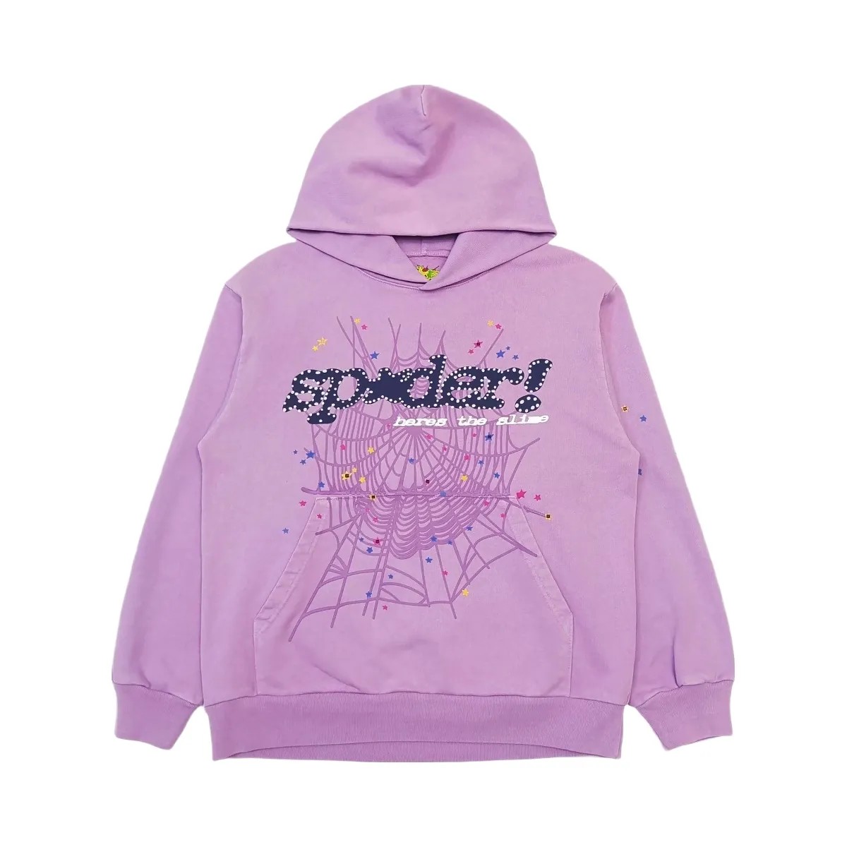 SP5DER Acai Hoodie Purple - HypeFly India View 1
