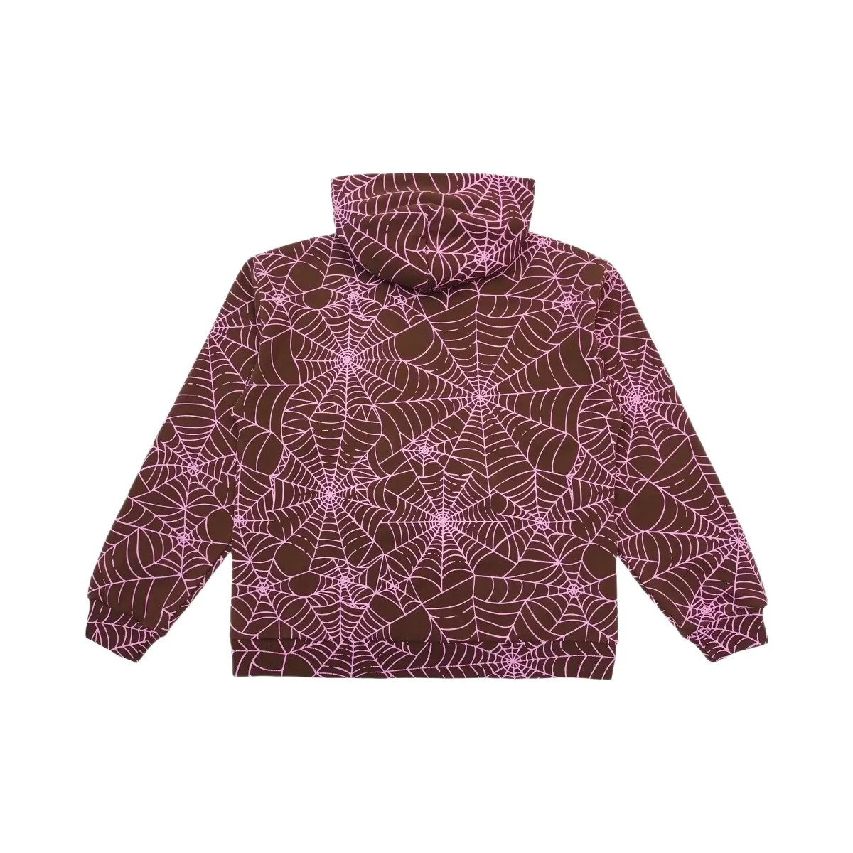 SP5DER Aop Hoodie Brown - HypeFly India View 2
