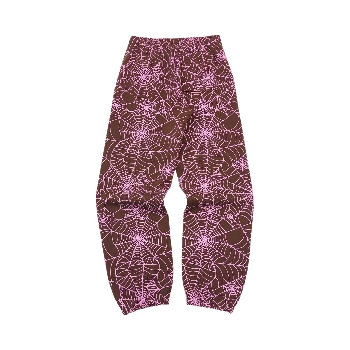 SP5DER Aop Sweatpants Brown - HypeFly India View 2