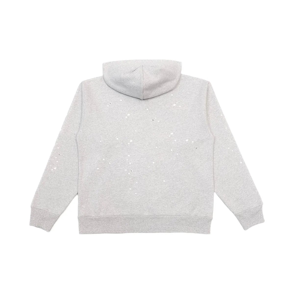 SP5DER Atlanta Full Zip Hoodie Heather Grey - HypeFly India View 2
