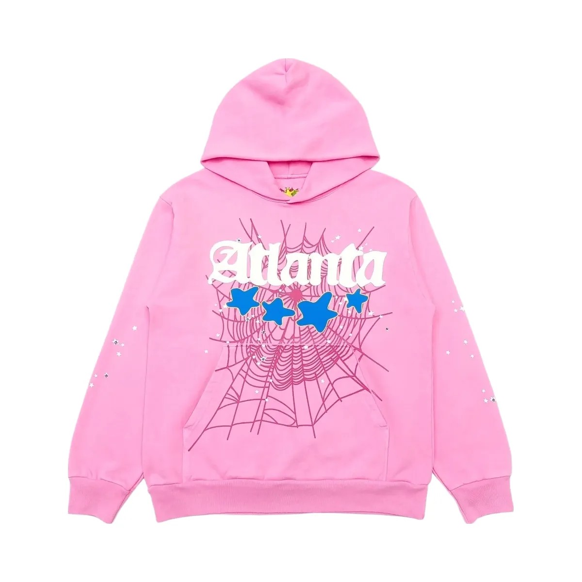 SP5DER Atlanta Hoodie Pink - HypeFly India View 1