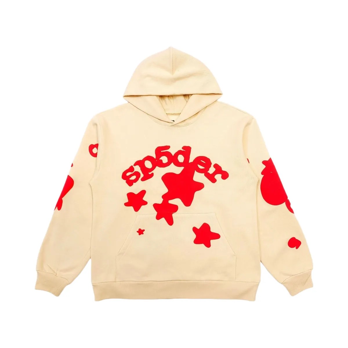 SP5DER Beluga Hoodie Cream - HypeFly India View 1