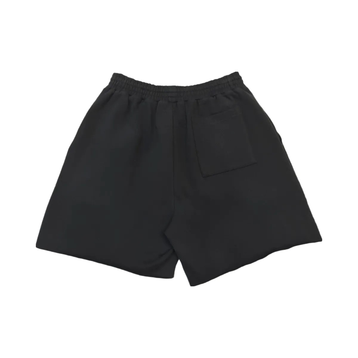 SP5DER Beluga Outline Sweatshort Black - HypeFly India View 2