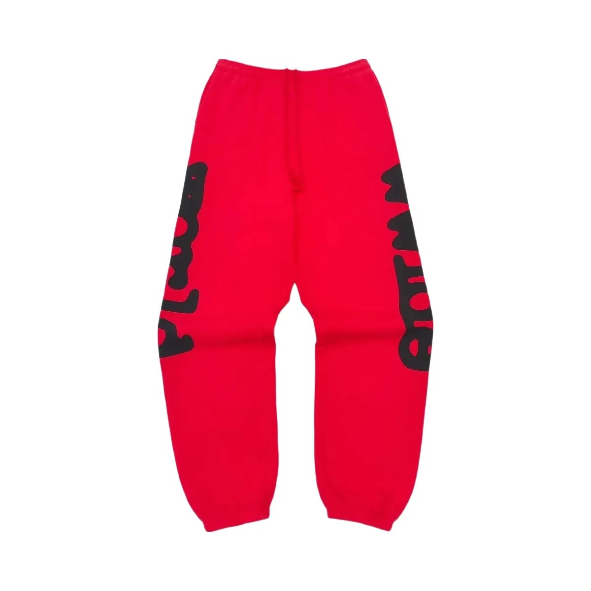 SP5DER Beluga Sweatpants Red - HypeFly India View 1