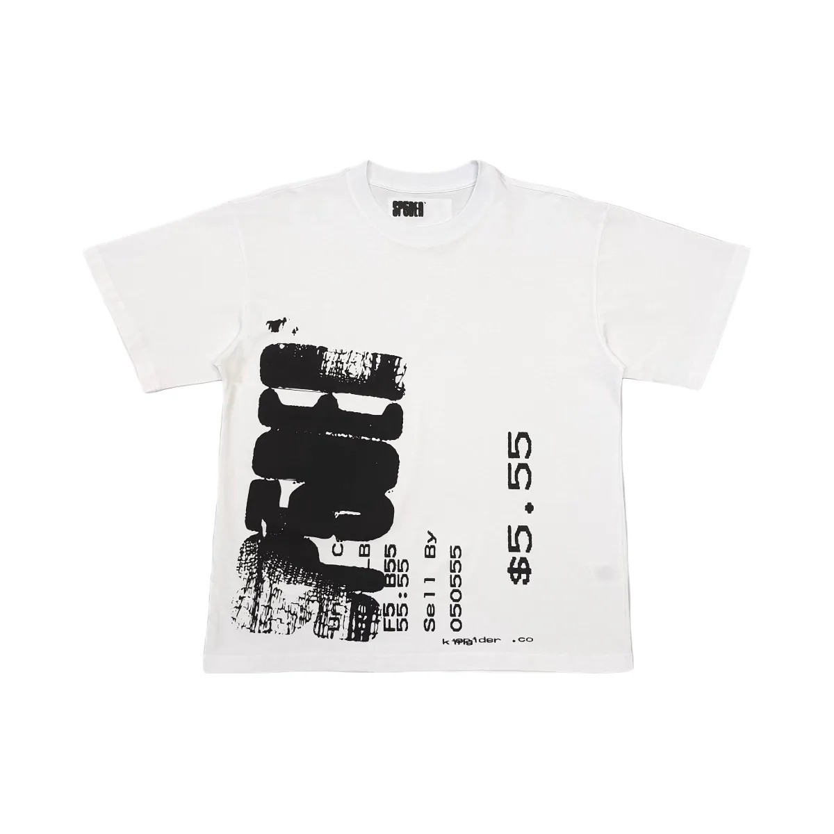 SP5DER Commerce T-Shirt White - HypeFly India View 1