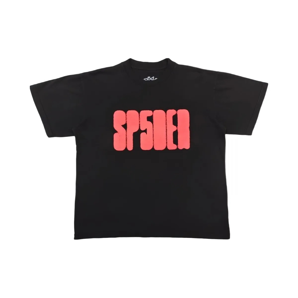 SP5DER Focused Logo T-Shirt Black - HypeFly India View 1