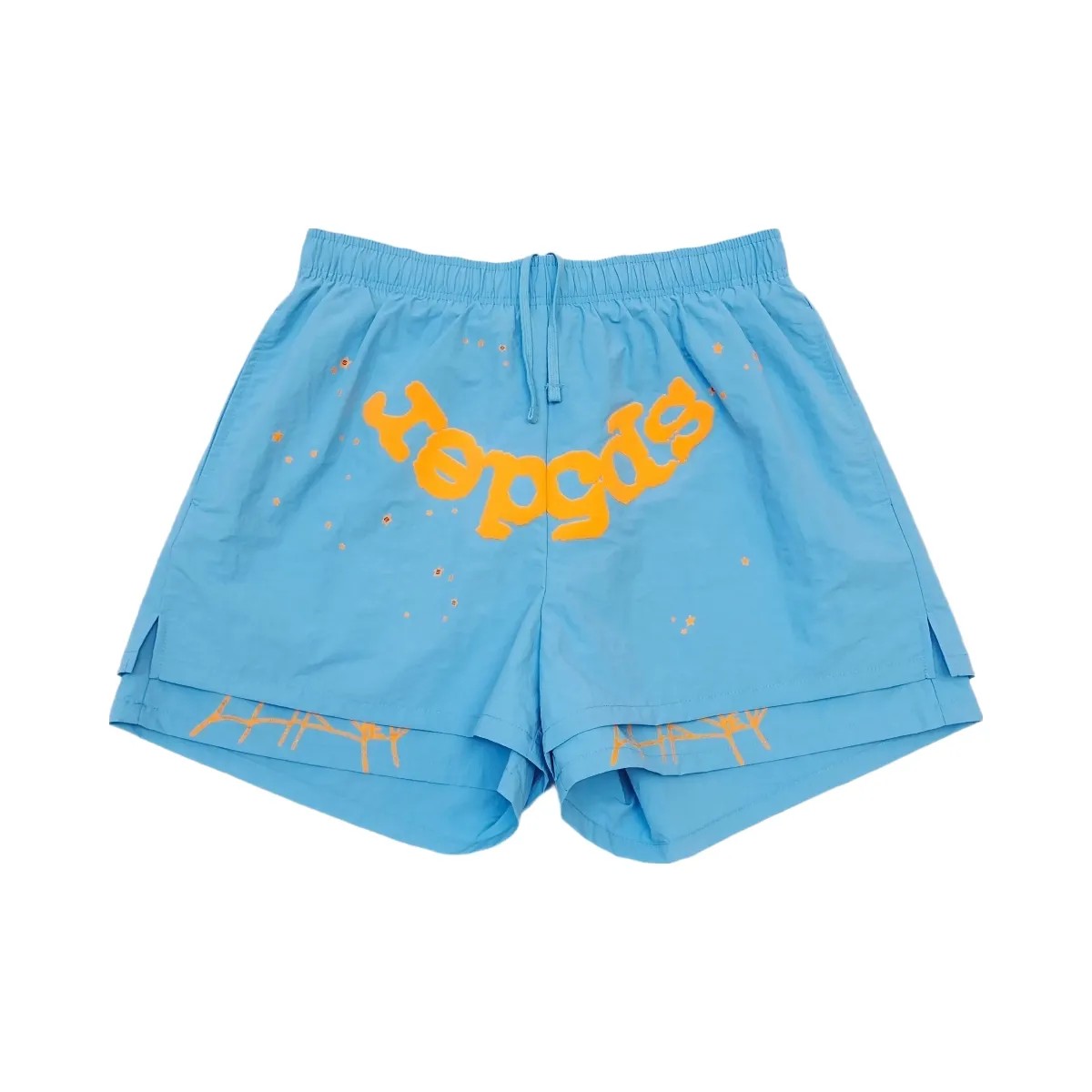 SP5DER Og Web Double Layer Short Light Blue - HypeFly India View 1
