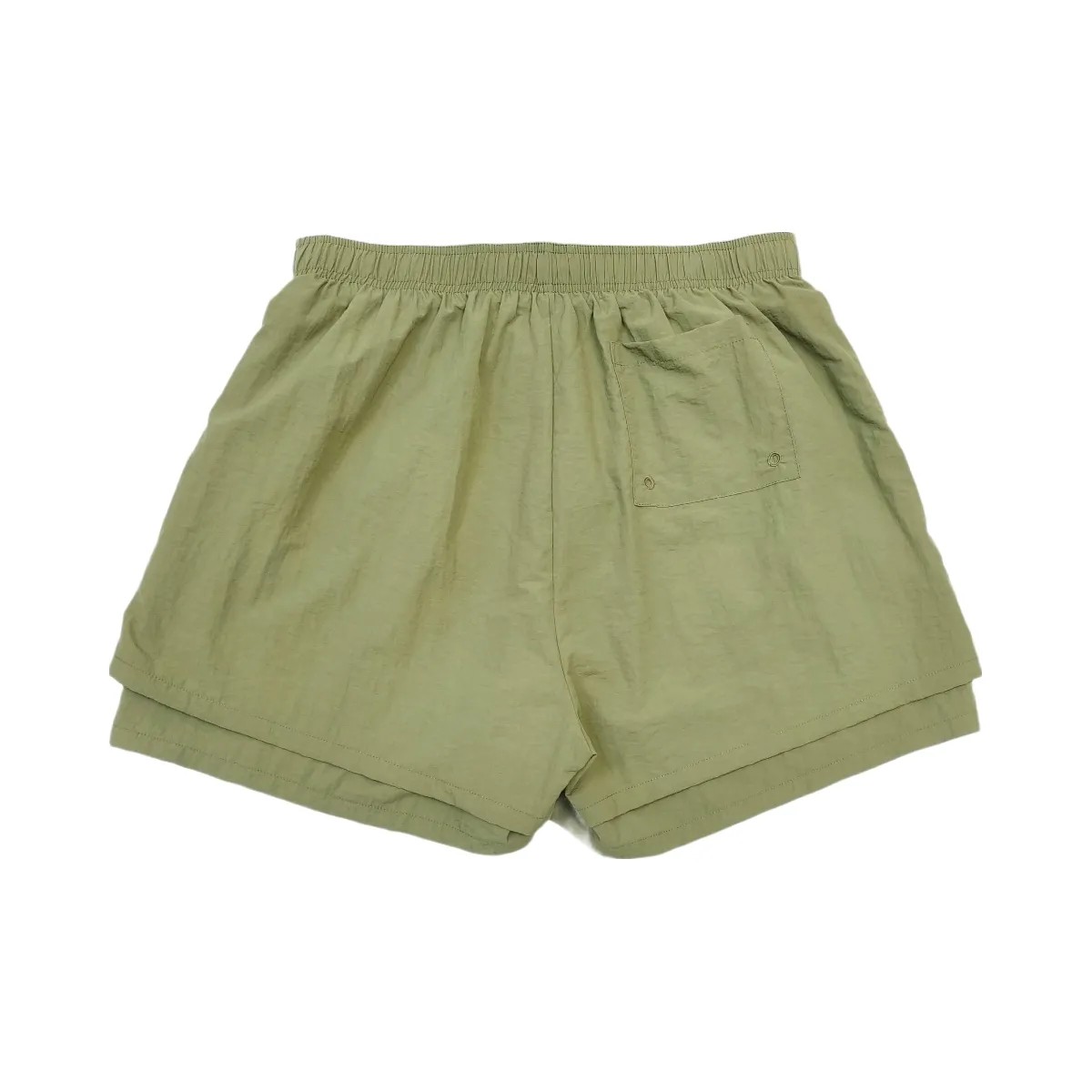 SP5DER Og Web Double Layer Short Sage - HypeFly India View 2