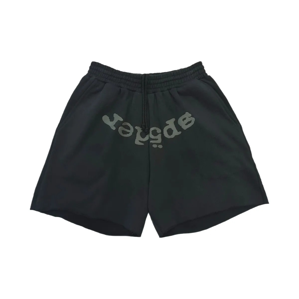 SP5DER Og Web V2 Rhinestone Short Black - HypeFly India View 1