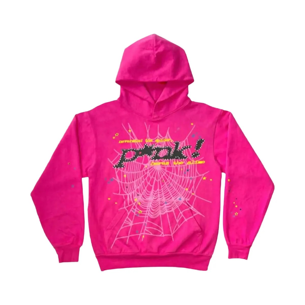 SP5DER P Nk Hoodie Pink - HypeFly India View 1