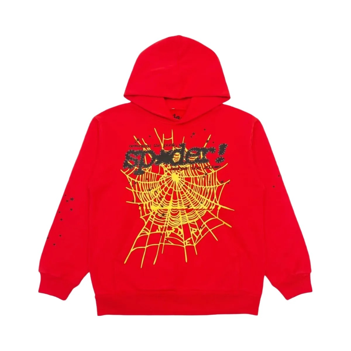 SP5DER P Nk V2 Hoodie Red - HypeFly India View 1