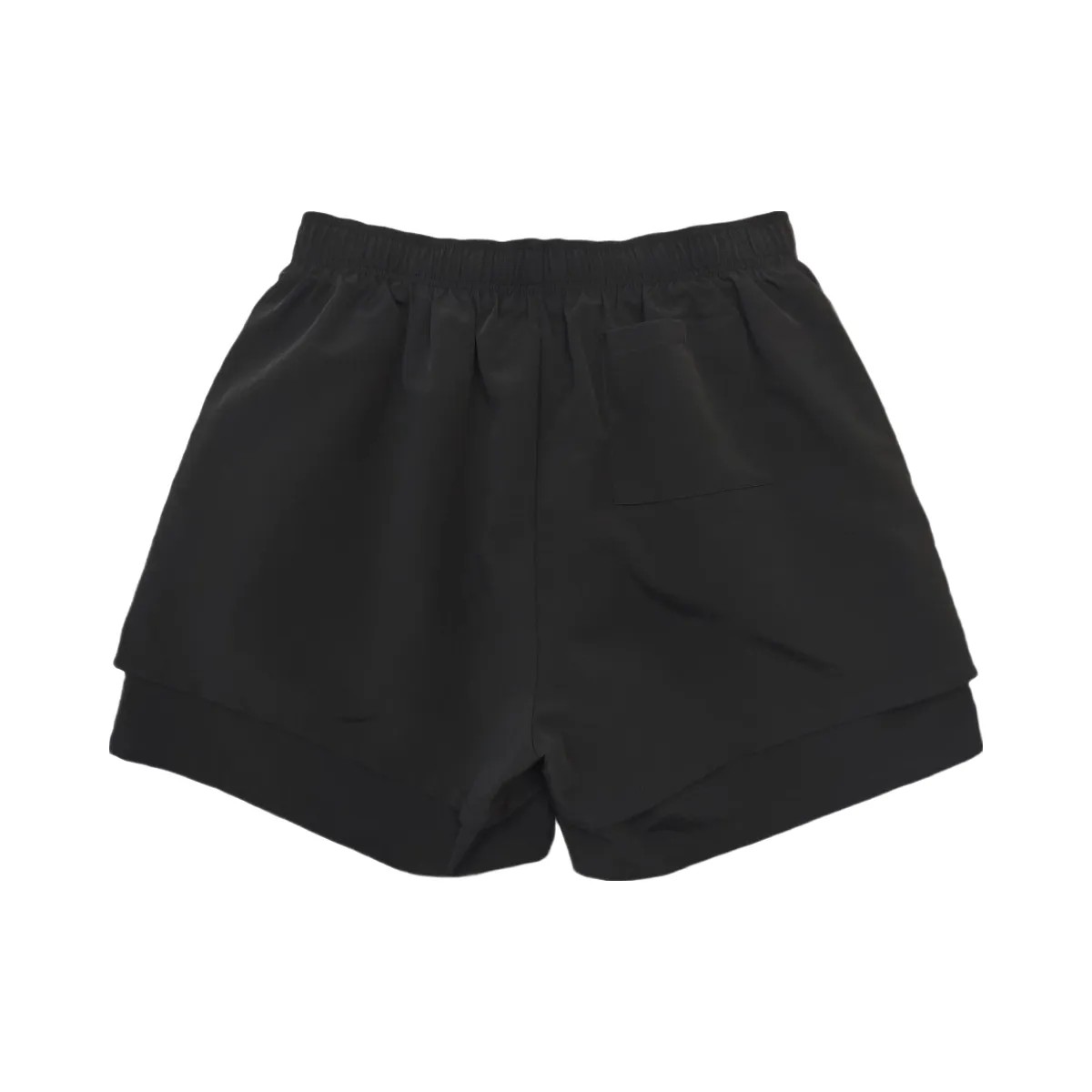 SP5DER Pro Double Layer Short Black - HypeFly India View 2