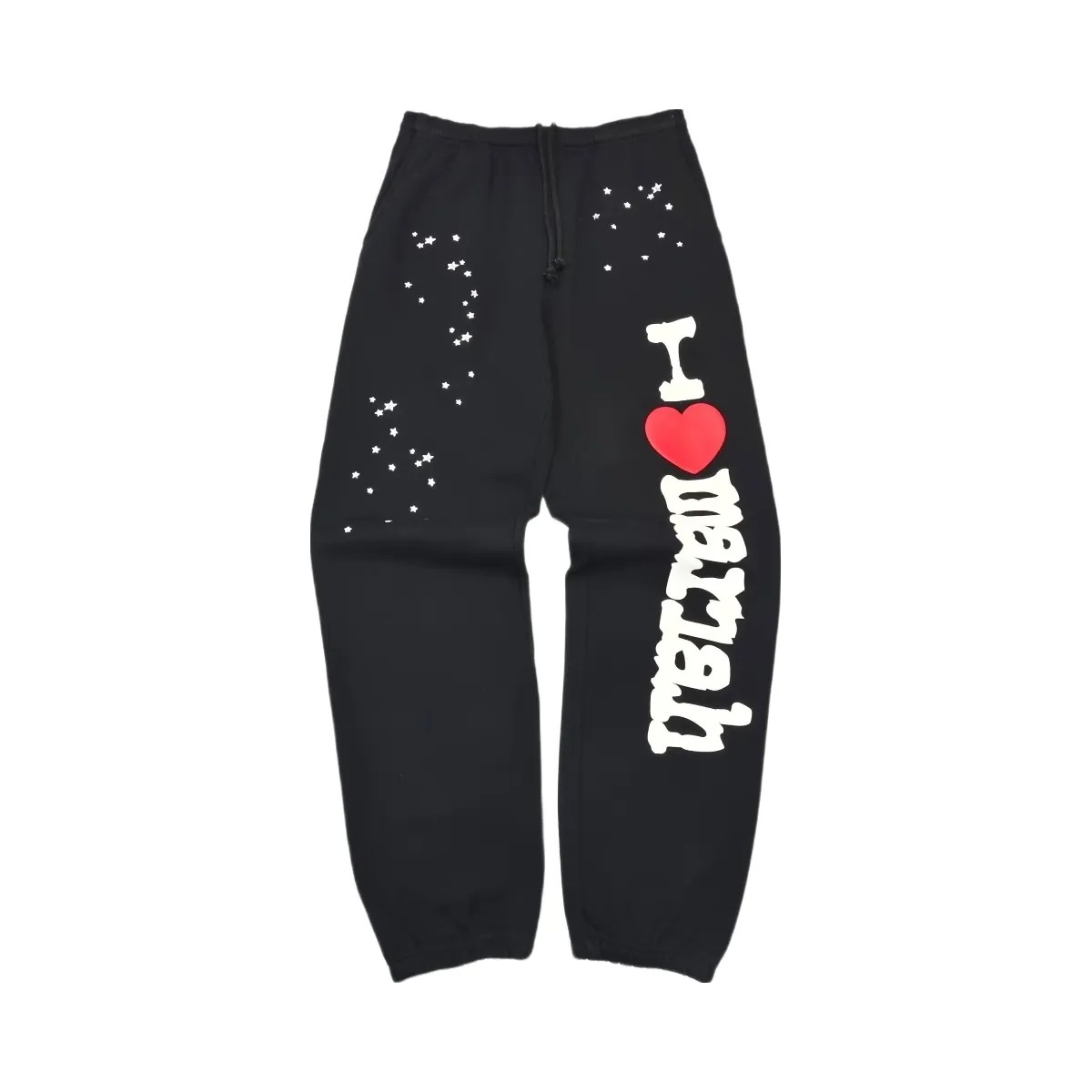 SP5DER Souvenir Sp5 Sweatpants Black/White - HypeFly India View 1