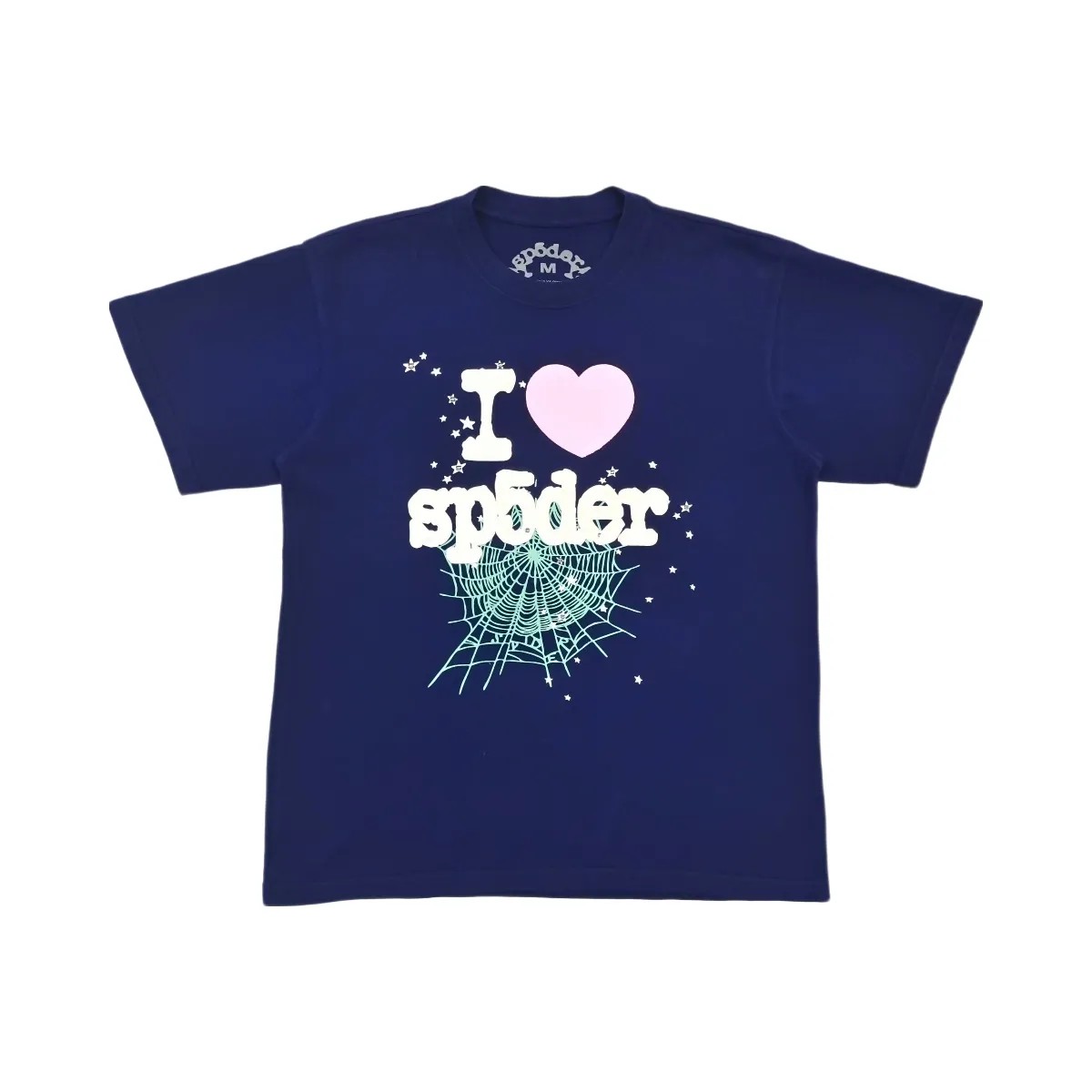 SP5DER Souvenir T-Shirt Navy - HypeFly India View 1