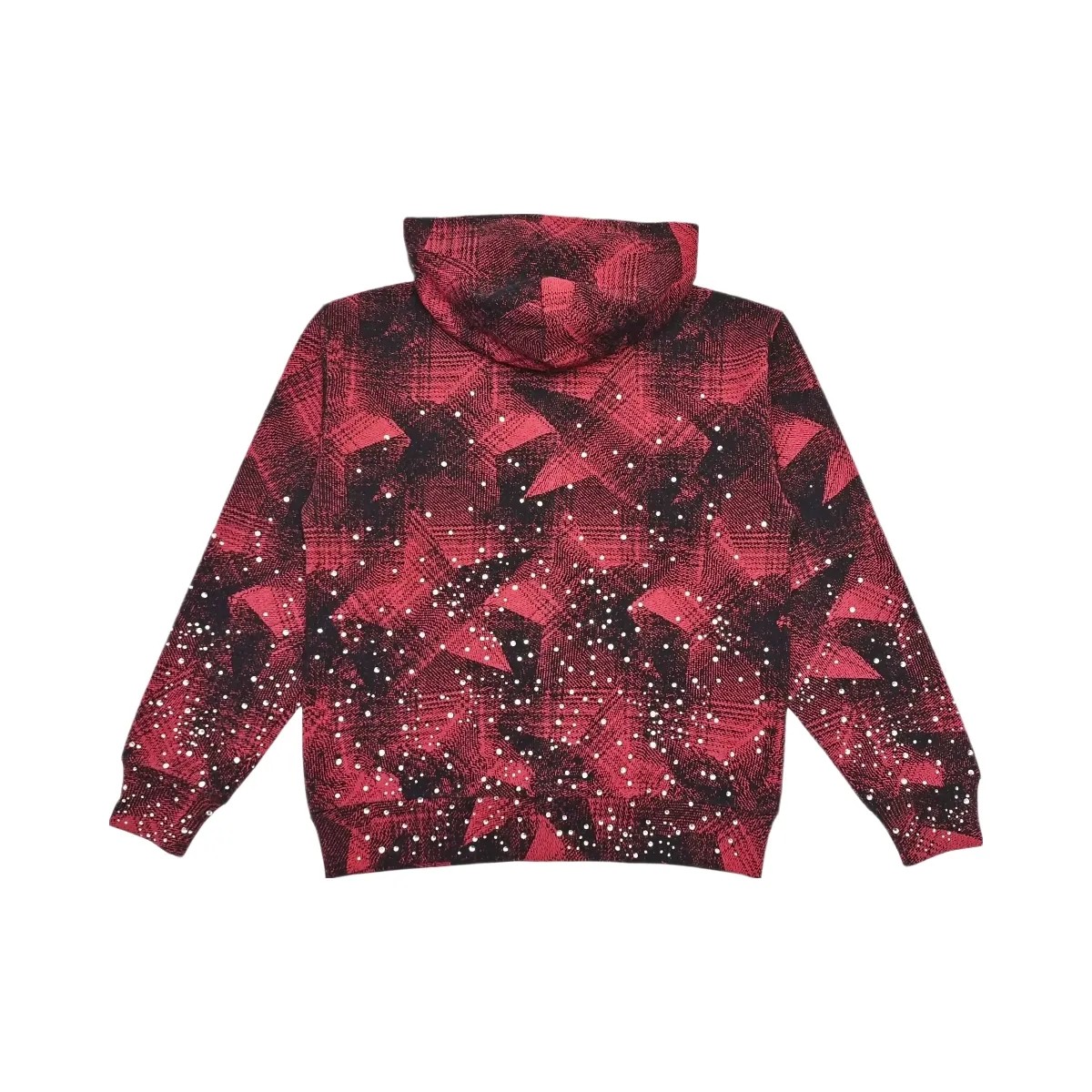 SP5DER Star Plaid Full Zip Hoodie Multicolor - HypeFly India View 2