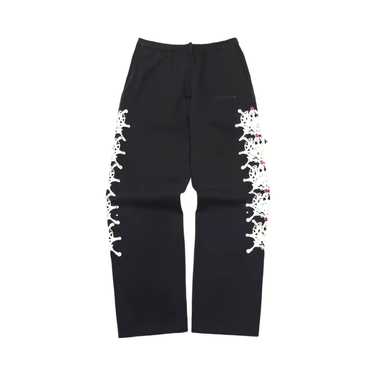 SP5DER Stone Sweatpant Black - HypeFly India View 1