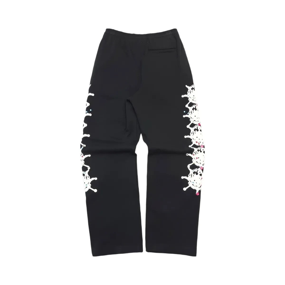 SP5DER Stone Sweatpant Black - HypeFly India View 2