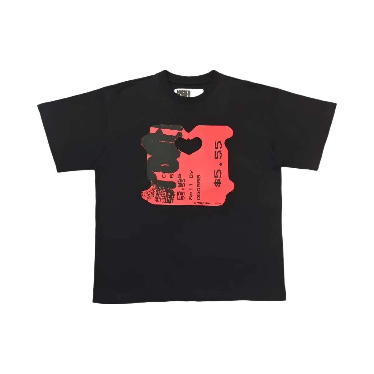 SP5DER Toast T-Shirt Black - HypeFly India View 1