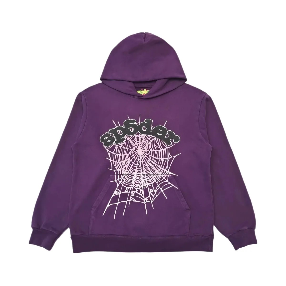 SP5DER Web Hoodie Purple - HypeFly India View 1