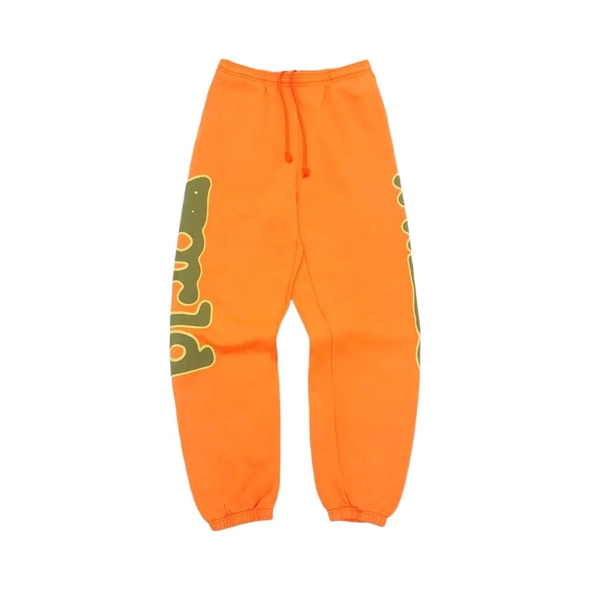 SP5DER World Beluga Sweatpants Orange - HypeFly India View 1