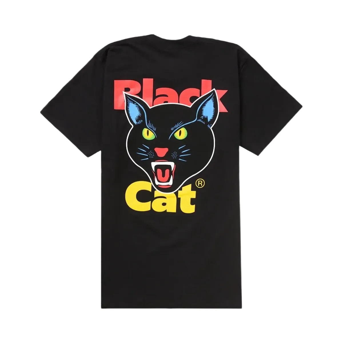 Supreme Black Cat T-Shirt Ss24 Black - HypeFly India View 1