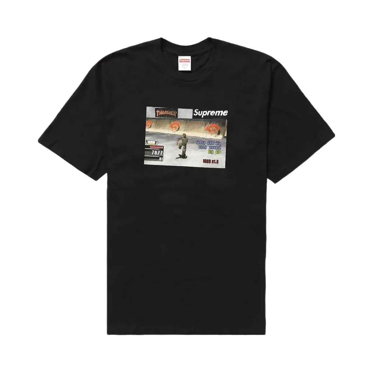 Supreme Thrasher Game Teeblack - HypeFly India View 2