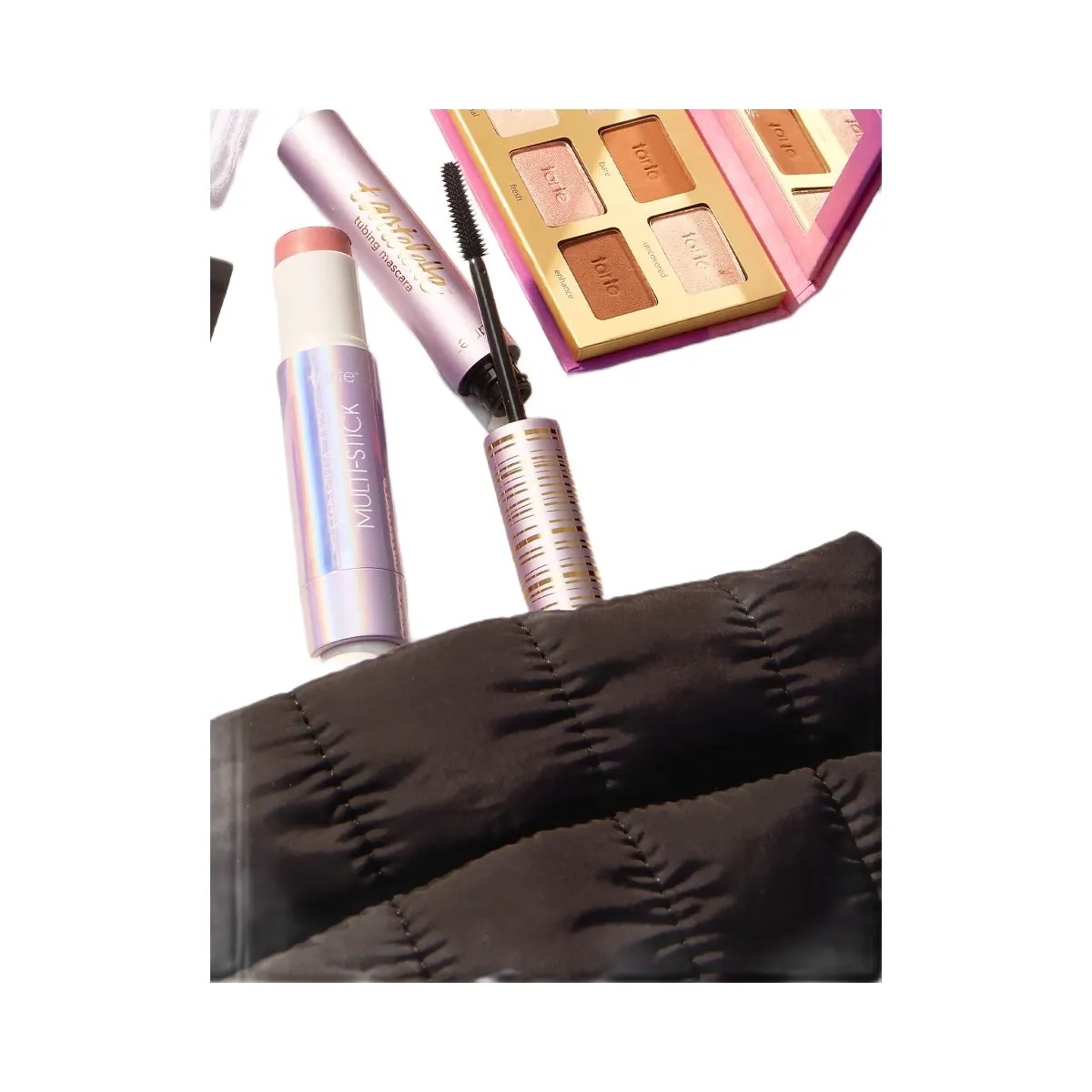 Tarte Tarte Puffy Makeup Bag In Black - HypeFly India View 2