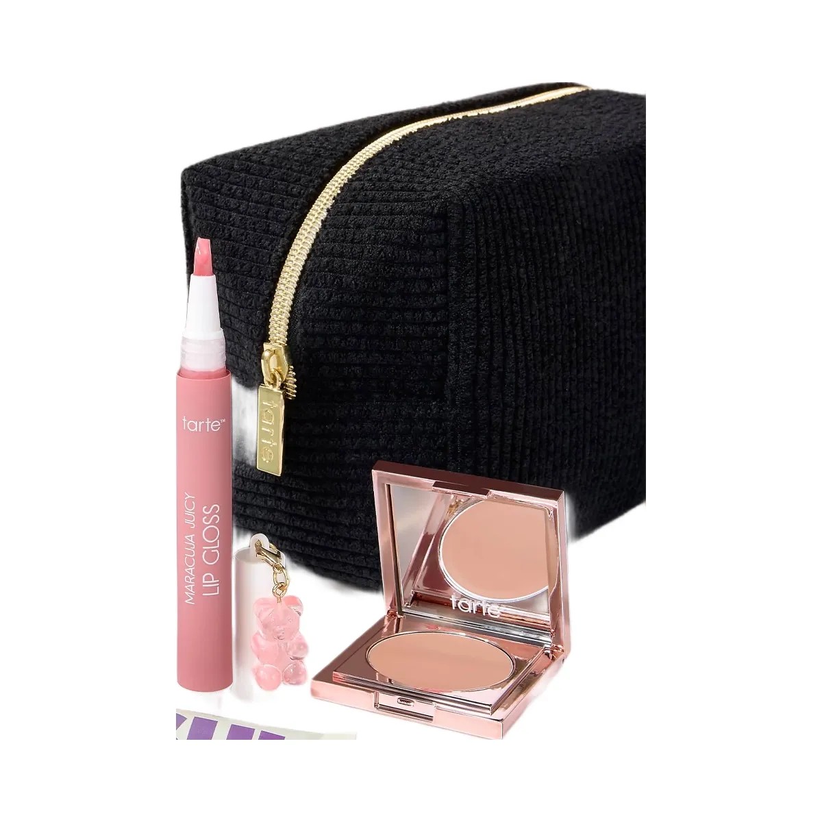 Tarte Vintage Vibe Makeup Bag In Black - HypeFly India View 2