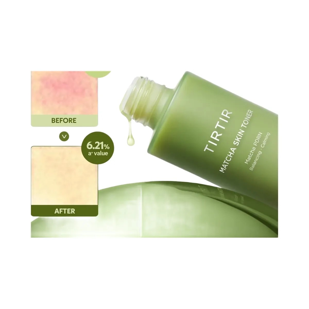 TIRTIR Matcha Calming Skin Toner - HypeFly India View 4
