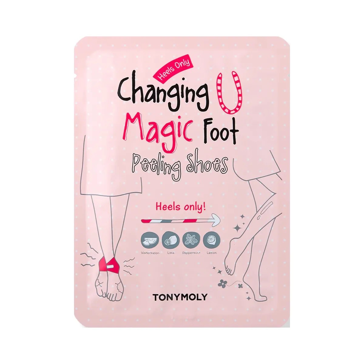 TONYMOLY Changing U Magic Heel Peeling Shoes - HypeFly India View 1