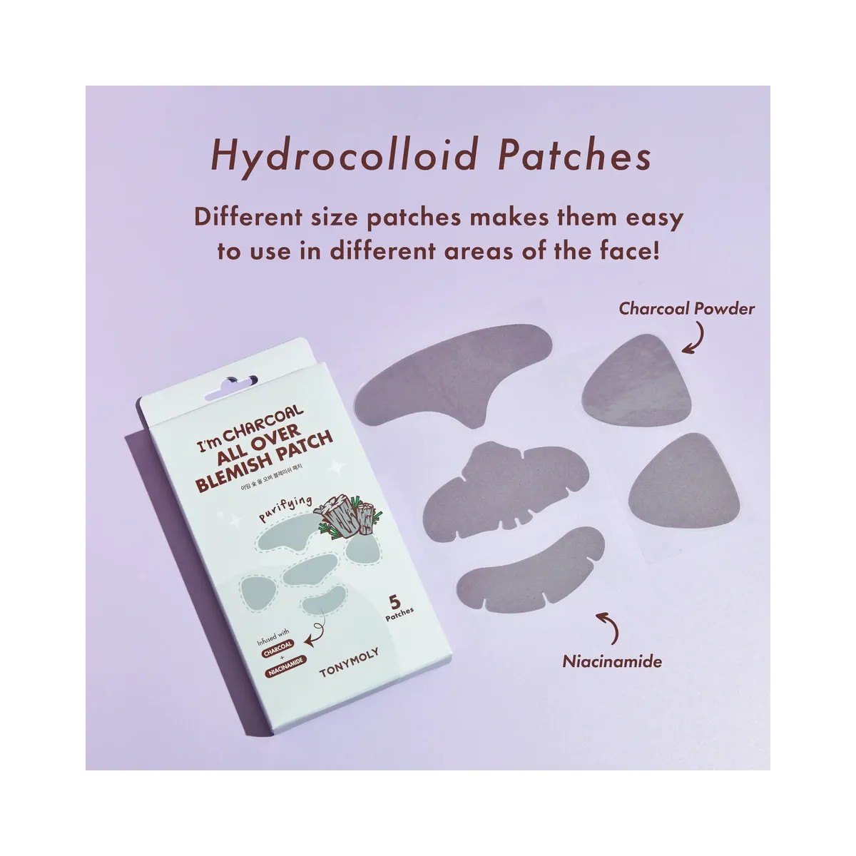 TONYMOLY I'm Charcoal All Over Blemish Patch - HypeFly India View 6