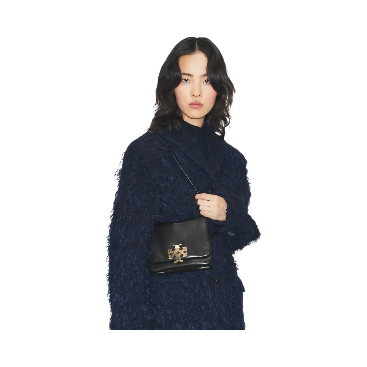 Tory Burch Charlie Shoulder Bag BLACK/GOLD - HypeFly India View 2