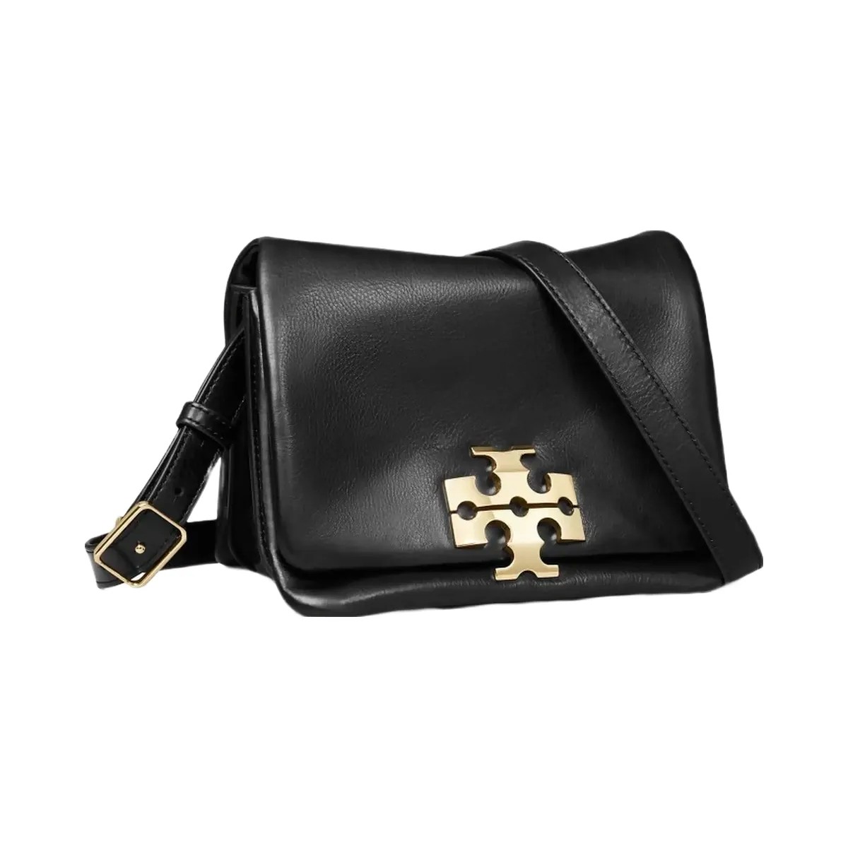 Tory Burch Charlie Shoulder Bag BLACK/GOLD - HypeFly India View 4